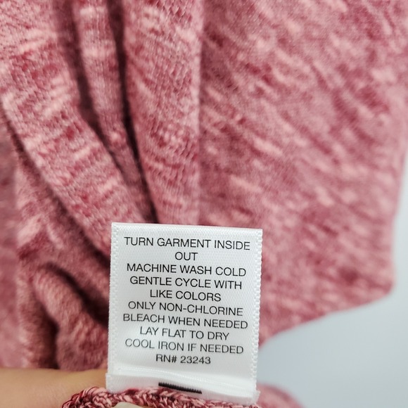 SOHO New York Womens Open Front Cardigan Sweater Size L Pink 3/4 Sleeve NWT - Picture 12 of 14